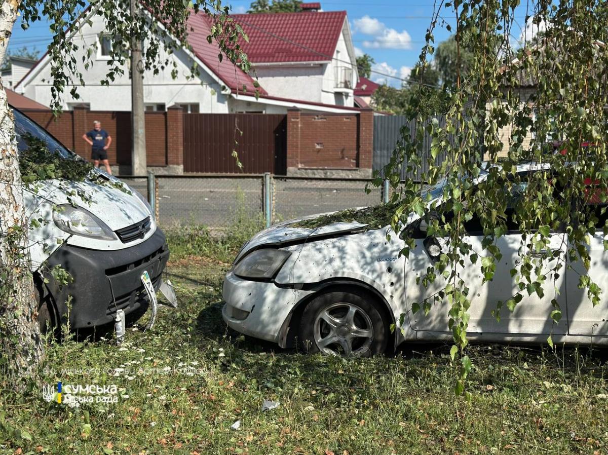 Удар по Сумам 22 июля