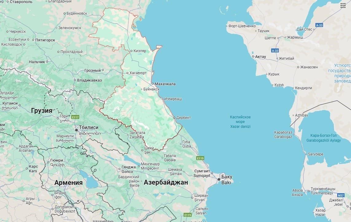 Граница РФ Азербайджан Граница РФ Азербайджан