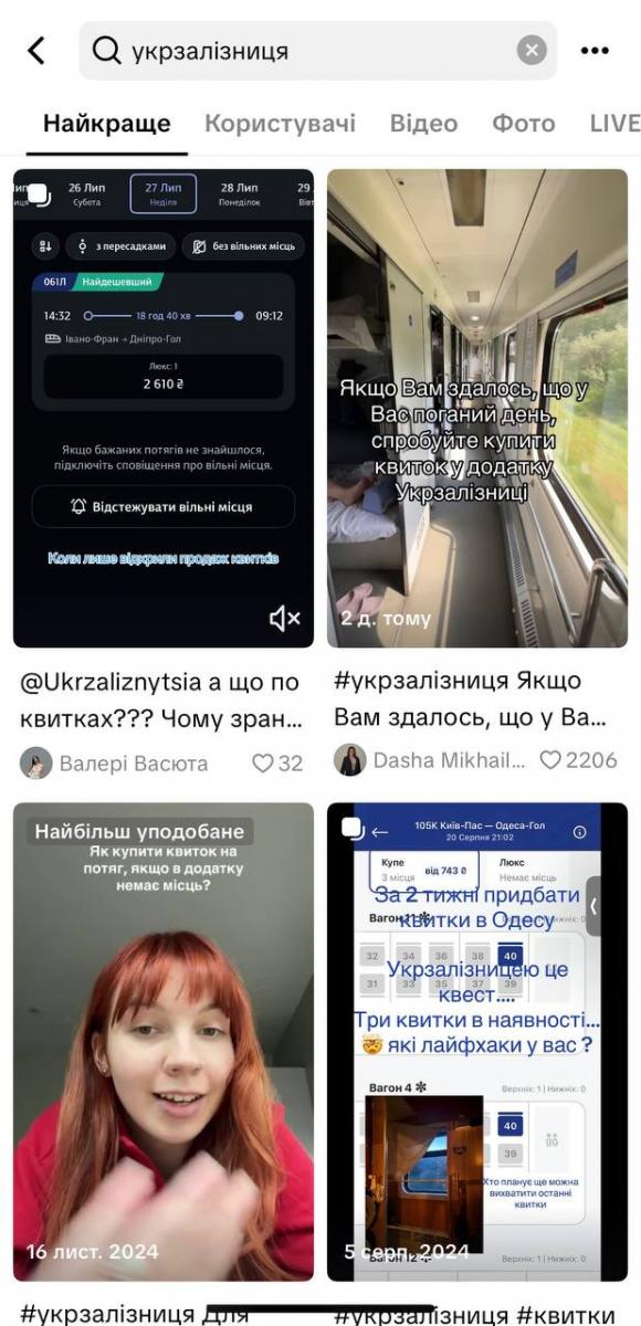 Жалобы на отсутствие билетов на поезда Жалобы на отсутствие билетов на поезда