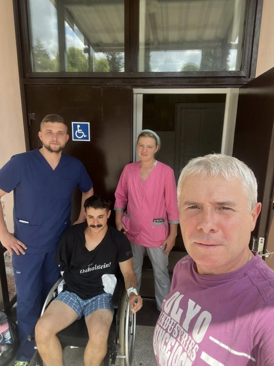Син Грубича втратив руку на фронті Син Грубича втратив руку на фронті