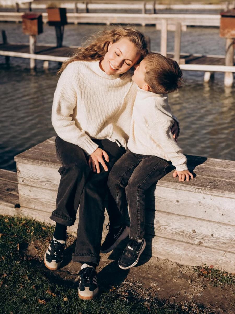 Олена Шоптенко із сином Олена Шоптенко із сином