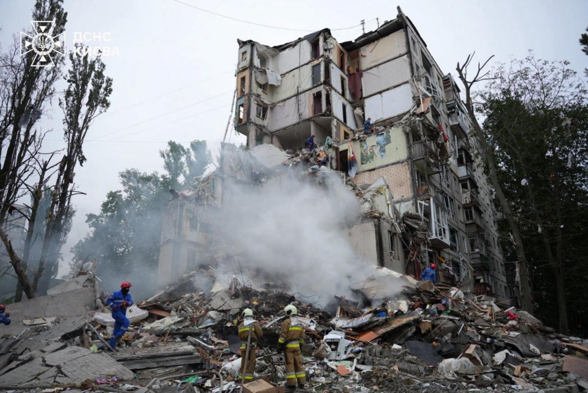 Наслідки атаки по Києву 31 липня Наслідки атаки по Києву 31 липня