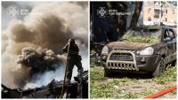 Є загиблі та поранені: у Полтаві серія вибухів, РФ вдарила БпЛА по ТЦК