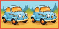 Тест на IQ: знайдіть 3 відмінності на картинках з автомобілем за 29 секунд