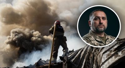Виталий Саранцев, ликвидация последствий удара по Полтаве Виталий Саранцев, ликвидация последствий удара по Полтаве
