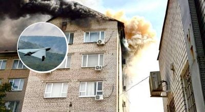 Новий наліт дронів на Україну: вибухи прогриміли у двох областях, перші деталі Новий наліт дронів на Україну: вибухи прогриміли у двох областях, перші деталі