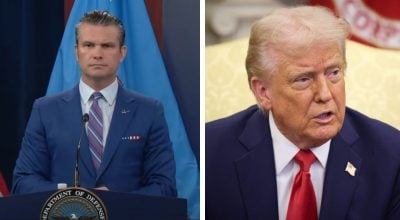 Хегсет, Трамп Хегсет, Трамп