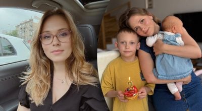 Анна Кошмал с детьми Анна Кошмал с детьми
