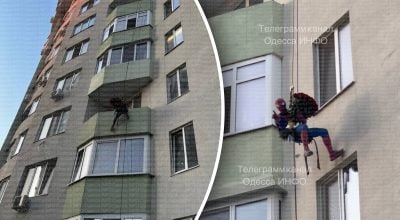 Людину-Павука помітили в Одесі Людину-Павука помітили в Одесі