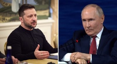 Путін зустрінеться з Зеленським за однієї умови: в МЗС розкрили нахабну вимогу РФ Путін зустрінеться з Зеленським за однієї умови: в МЗС розкрили нахабну вимогу РФ