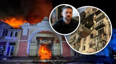 последствия атаки на Одессу, Зеленский последствия атаки на Одессу, Зеленский
