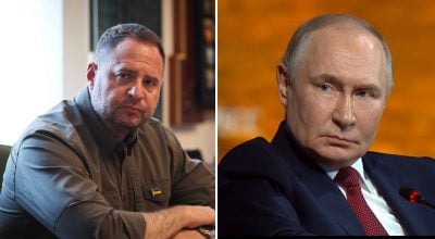 Топчиновник Путіна дзвонив Єрмаку з 'пропозицією' у перші години вторгнення - FT Топчиновник Путіна дзвонив Єрмаку з 'пропозицією' у перші години вторгнення - FT