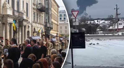 В Україні вперше попрощалися із загиблими полоненими В Україні вперше попрощалися із загиблими полоненими