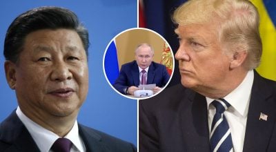 Трамп, Путин, Си Цзиньпин Трамп, Путин, Си Цзиньпин
