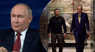 Путин, Зеленский, Эрдоган