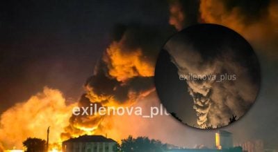 У Ростовській області спалахнула потужна пожежа У Ростовській області спалахнула потужна пожежа
