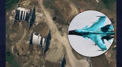 Росіяни хвилюються за свої аеродроми та будують укриття - британська розвідка Росіяни хвилюються за свої аеродроми та будують укриття - британська розвідка