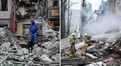 Ракетний удар по Києву  Ракетний удар по Києву