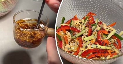 Без грамма майонеза и из трех ингредиентов: рецепт вкусного и сытного салата