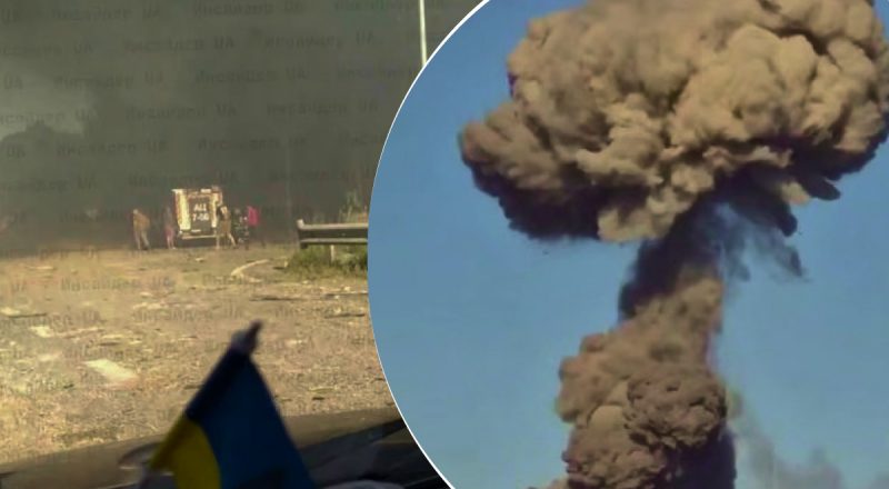 Сильна пожежа, є загиблі: під Житомиром прогриміли сильні вибухи