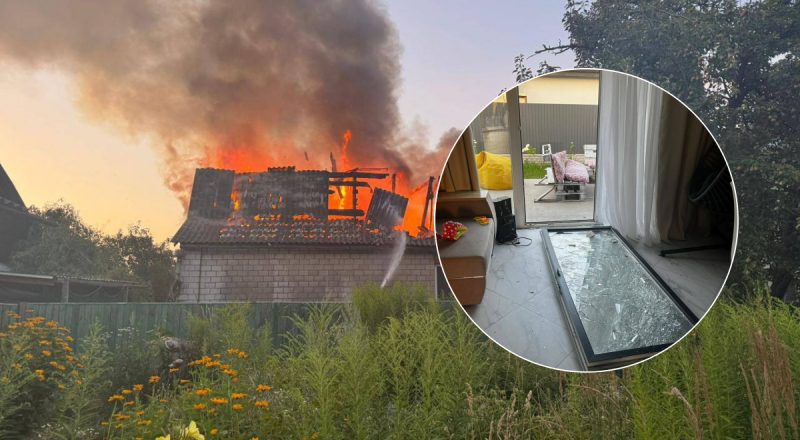 РФ специально била по мирным жителям: на Киевщине разрушено множество домов