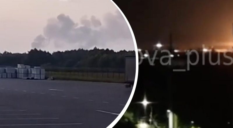 37 "прильотів" і пожежа: у РФ дрони атакували хімічний завод