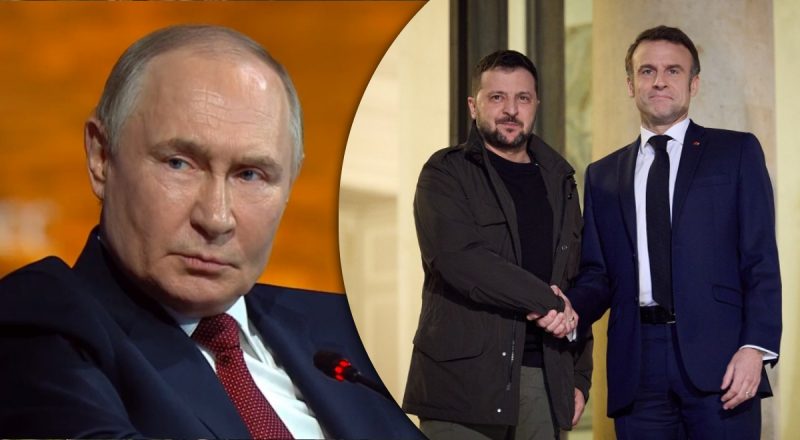 У Путіна поскаржилися, що РФ "воює одна проти всього Заходу" і відчитали Макрона