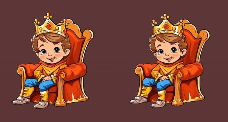 Суперголоволомка: знайдіть 3 відмінності в картинках із принцом на троні за 21 сек
