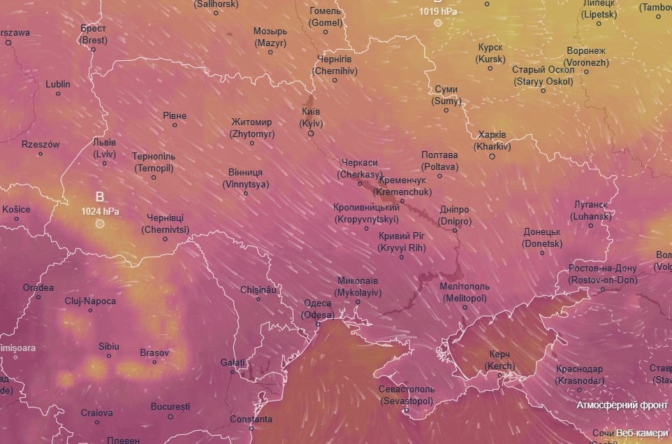 Грозові дощі повертаються: в Україну йде різке похолодання Грозові дощі повертаються: в Україну йде різке похолодання