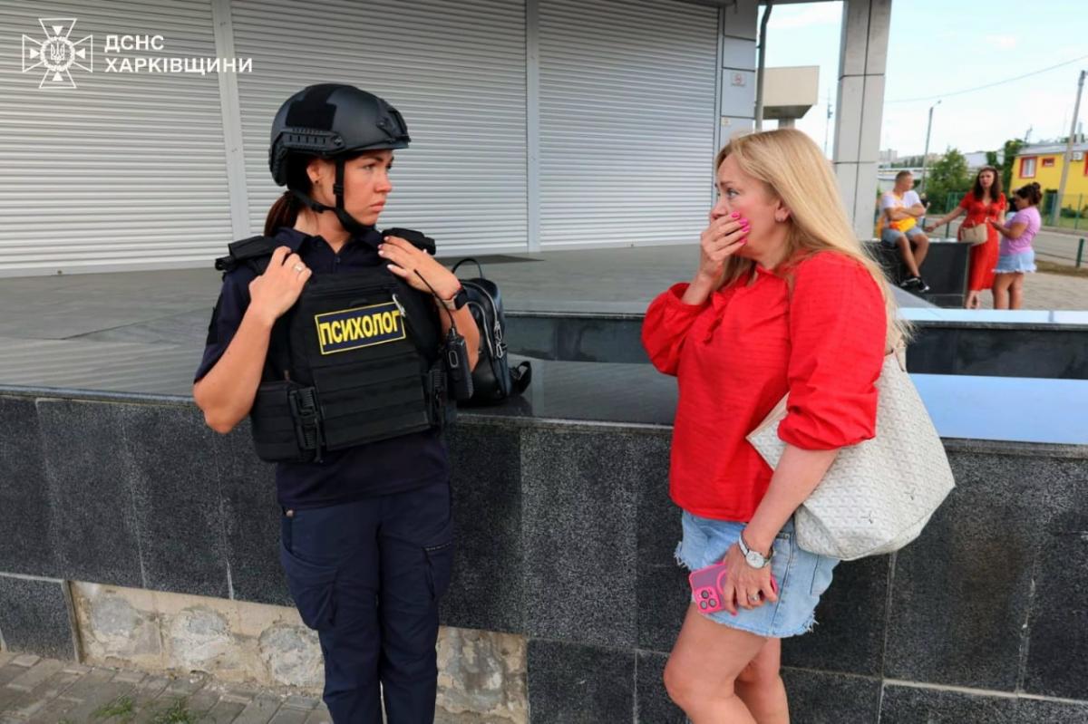 Удар по меблевому магазину в Харкові 9 серпня