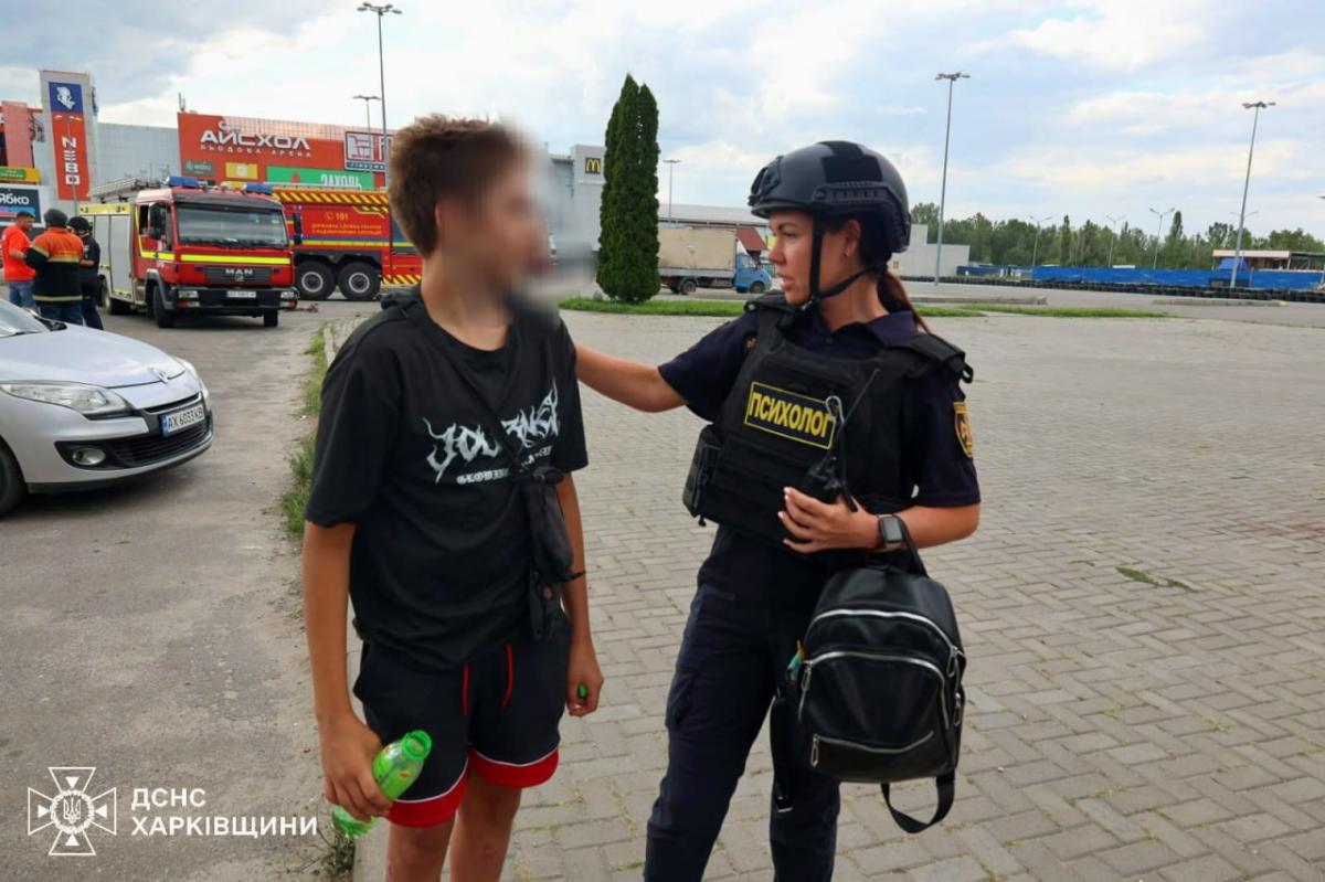 Удар по меблевому магазину в Харкові 9 серпня