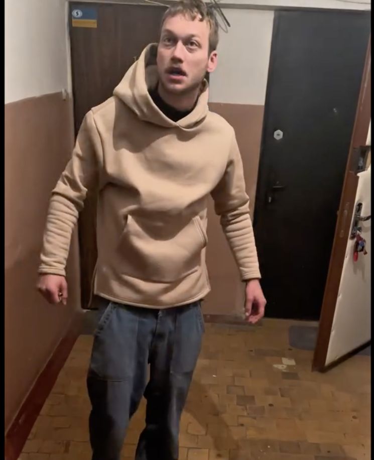 Костянтин Темляк під час сварки 