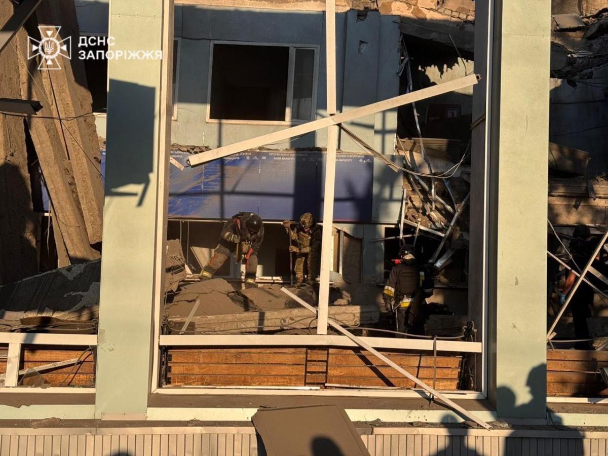 Удар по Запоріжжю 10 серпня