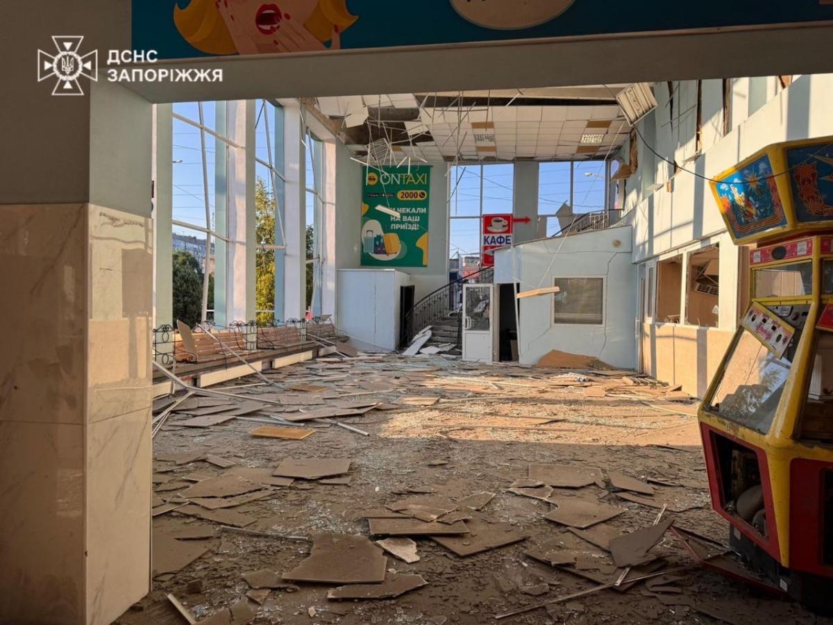 Удар по Запоріжжю 10 серпня