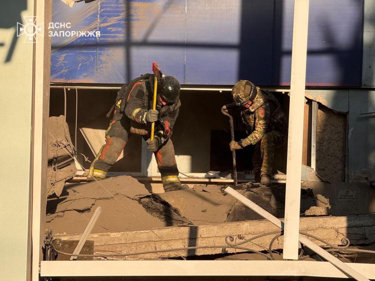 Удар по Запоріжжю 10 серпня