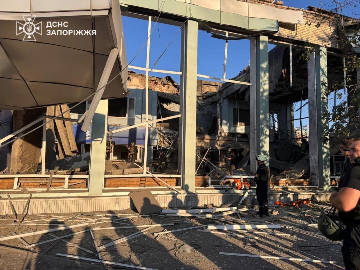 Удар по Запоріжжю 10 серпня