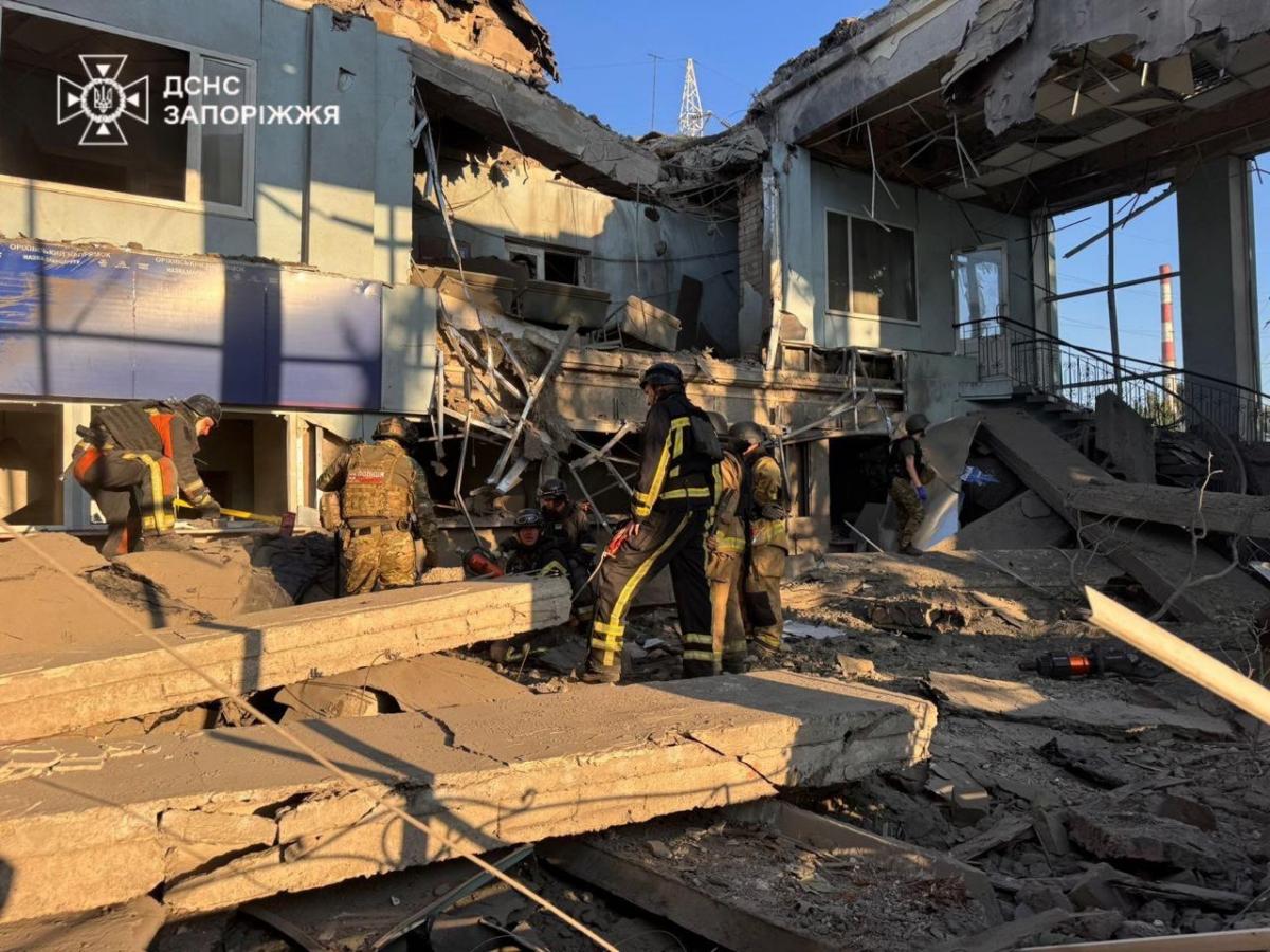 Удар по Запоріжжю 10 серпня