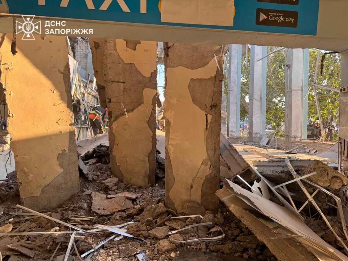 Удар по Запоріжжю 10 серпня