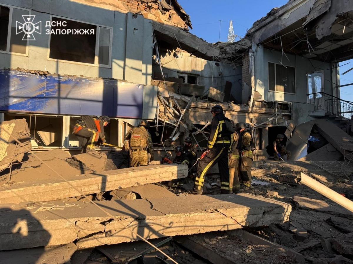 Удар по Запоріжжю 10 серпня