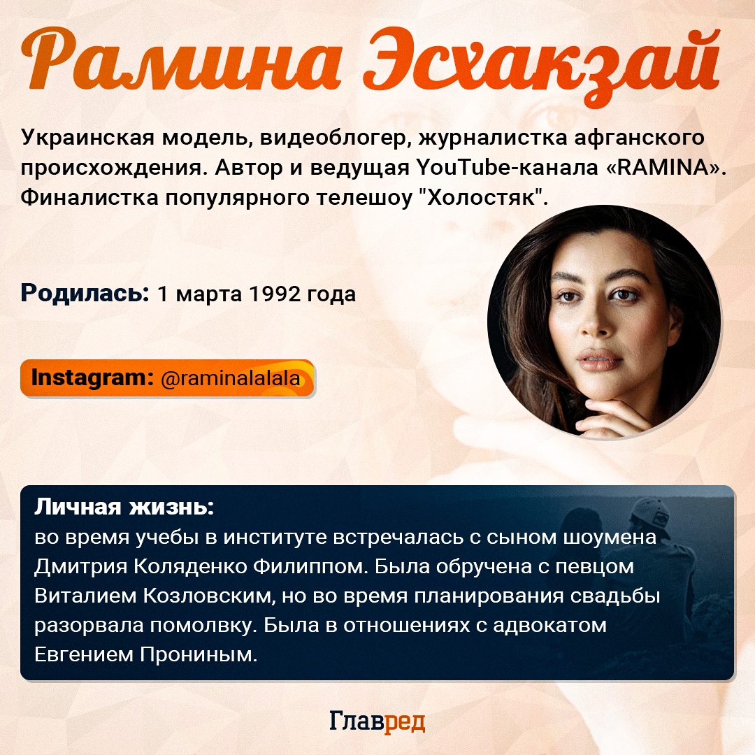Рамина Эсхакзай Рамина Эсхакзай