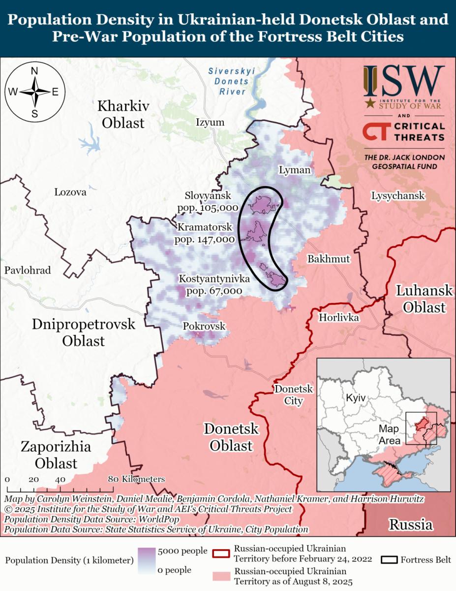Чим загрожує Україні втрата Донбасу - карти ISW