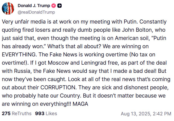 Трамп заявив про 'звільнення Москви та Ленінграда' в рамках угоди з Путіним - що сказав Трамп заявив про 'звільнення Москви та Ленінграда' в рамках угоди з Путіним - що сказав