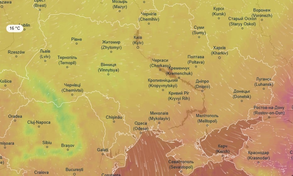 Прогноз погоди в Україні на 23 серпня Прогноз погоди в Україні на 23 серпня