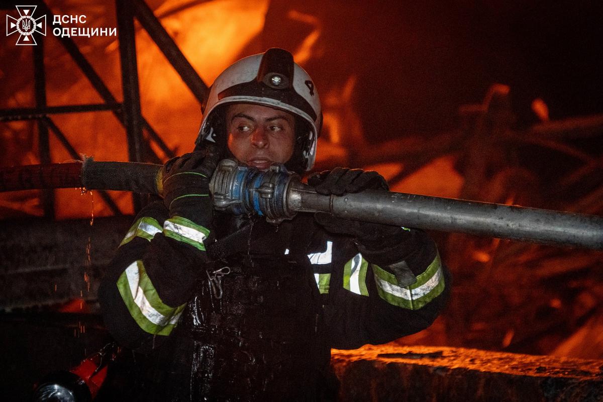 Нічна ворожа атака на Одещину Нічна ворожа атака на Одещину