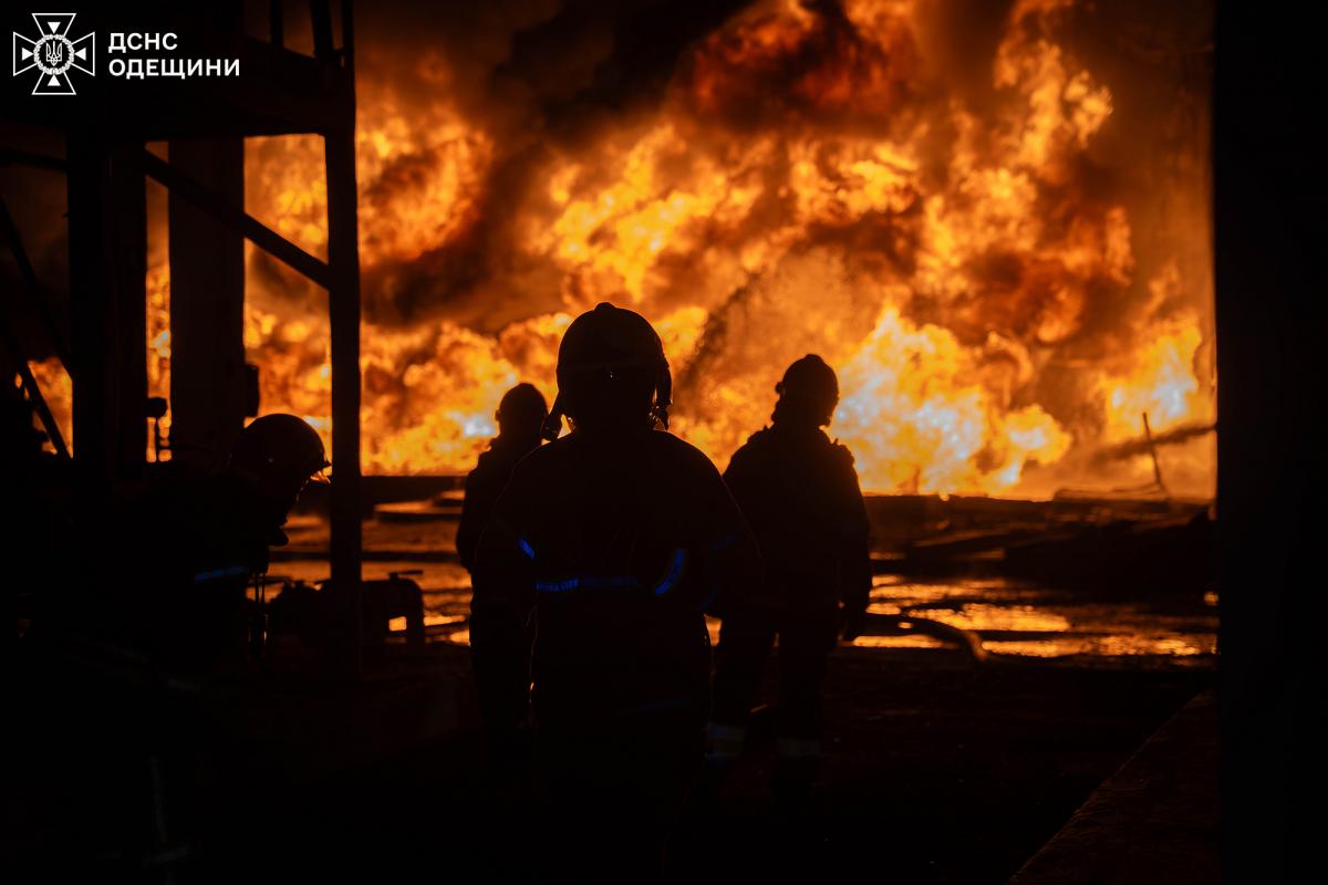 Нічна ворожа атака на Одещину Нічна ворожа атака на Одещину