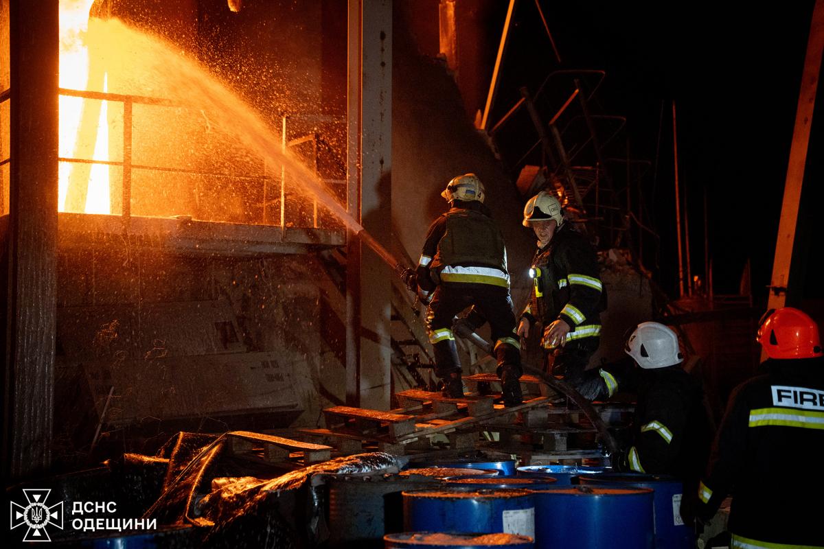 Нічна ворожа атака на Одещину Нічна ворожа атака на Одещину