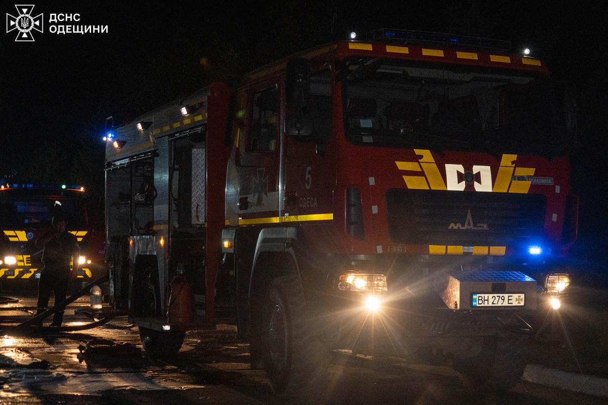 Нічна ворожа атака на Одещину Нічна ворожа атака на Одещину