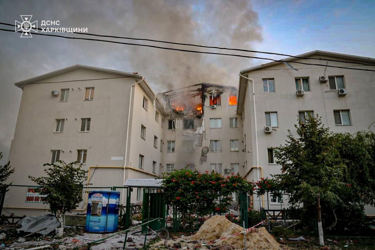 Удар РФ по Україні в ніч на 18 серпня 2025 року Удар РФ по Україні в ніч на 18 серпня 2025 року