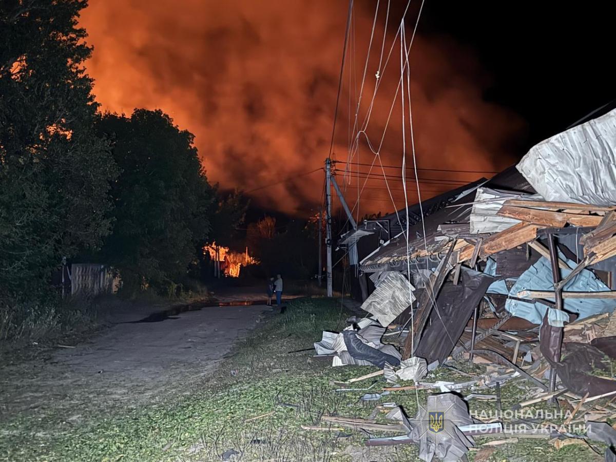 Росія атакувала дронами Охтирку на Сумщині