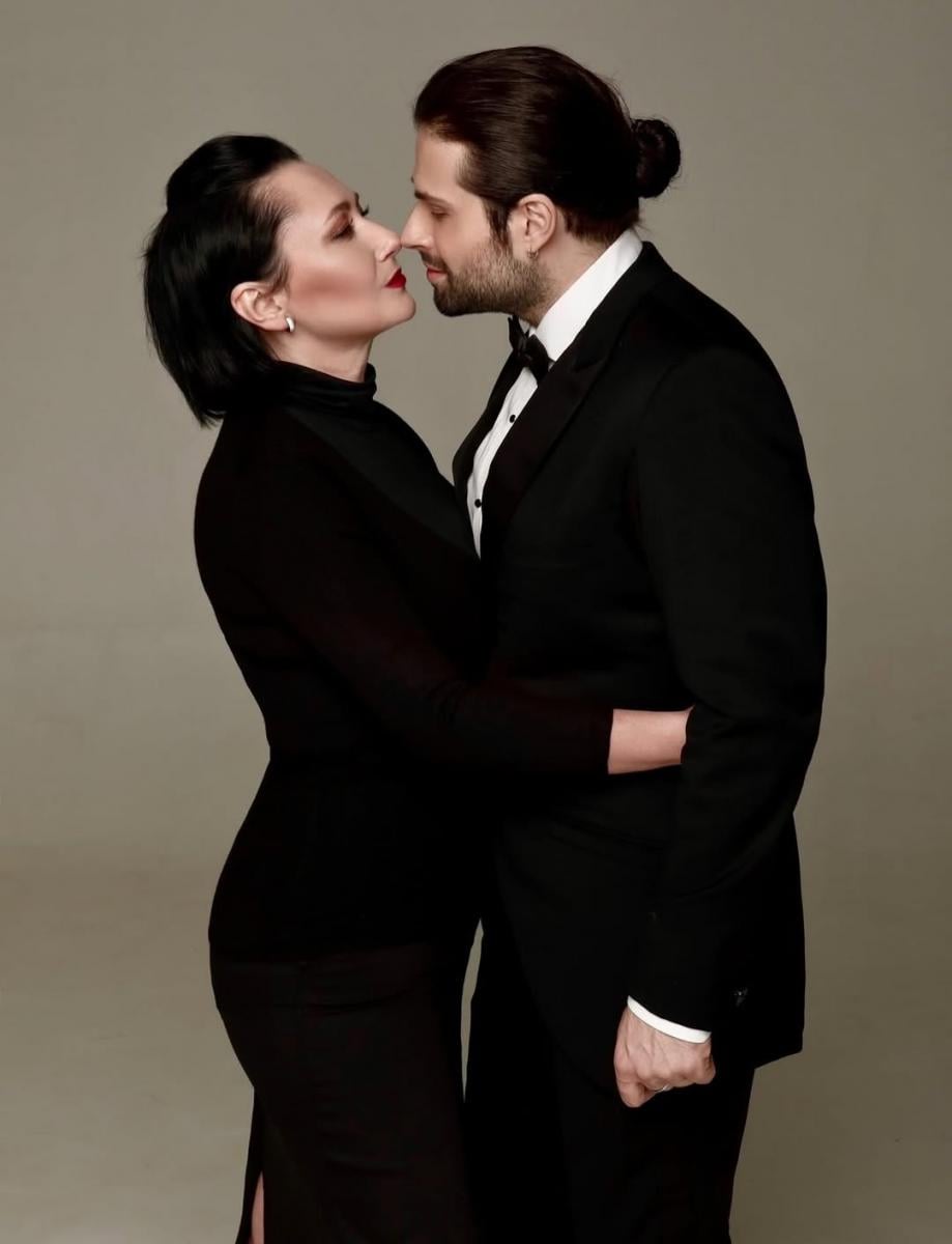 Олена Мозгова з чоловіком Олена Мозгова з чоловіком